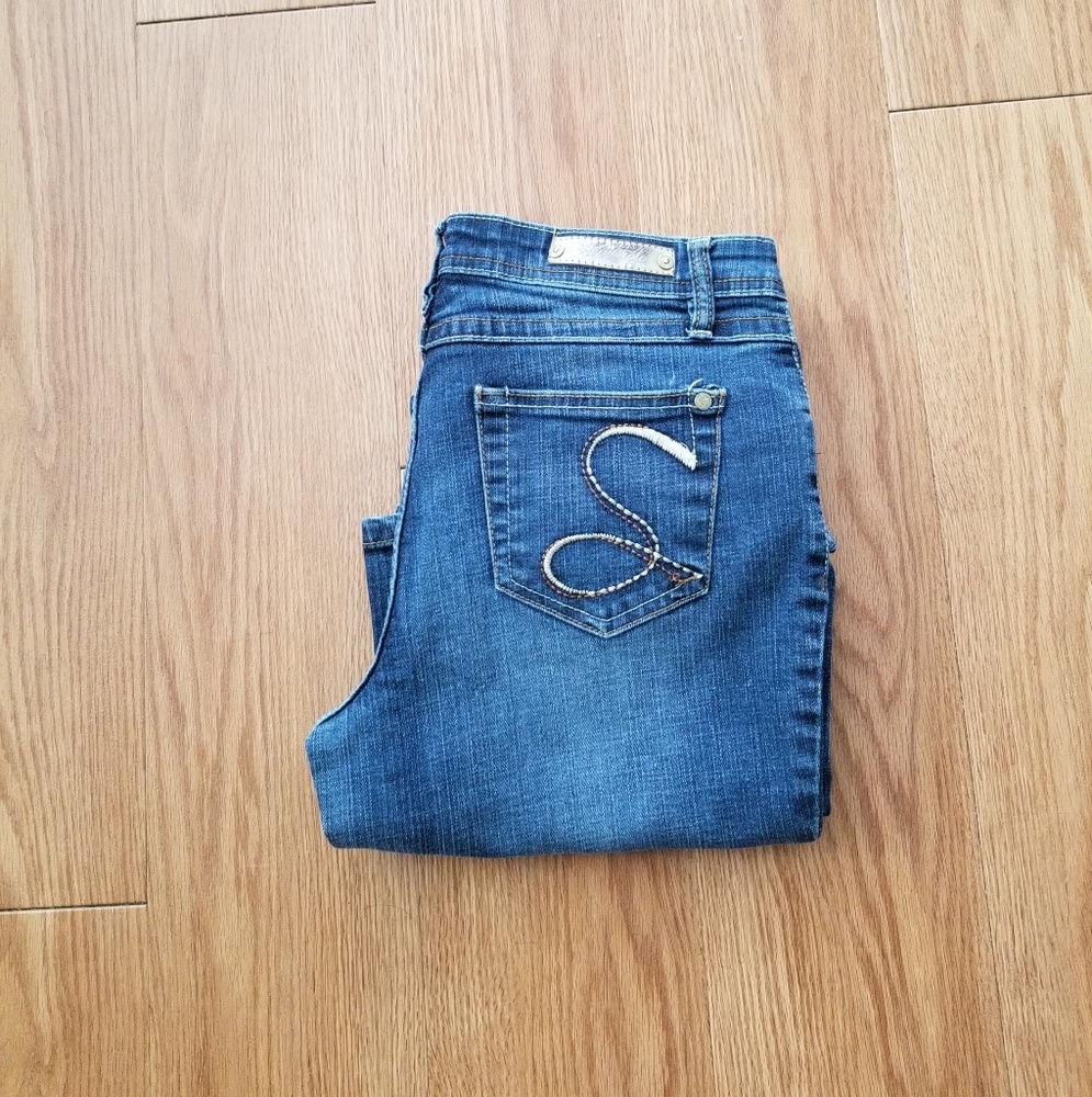 South Pole Womans Denim Bootcut Jeans